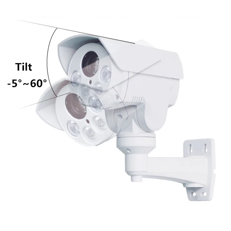 WDR Всепогодная CCTV камера Full HD 1080P 2 мегапиксельная наружная пуля 10X оптический зум