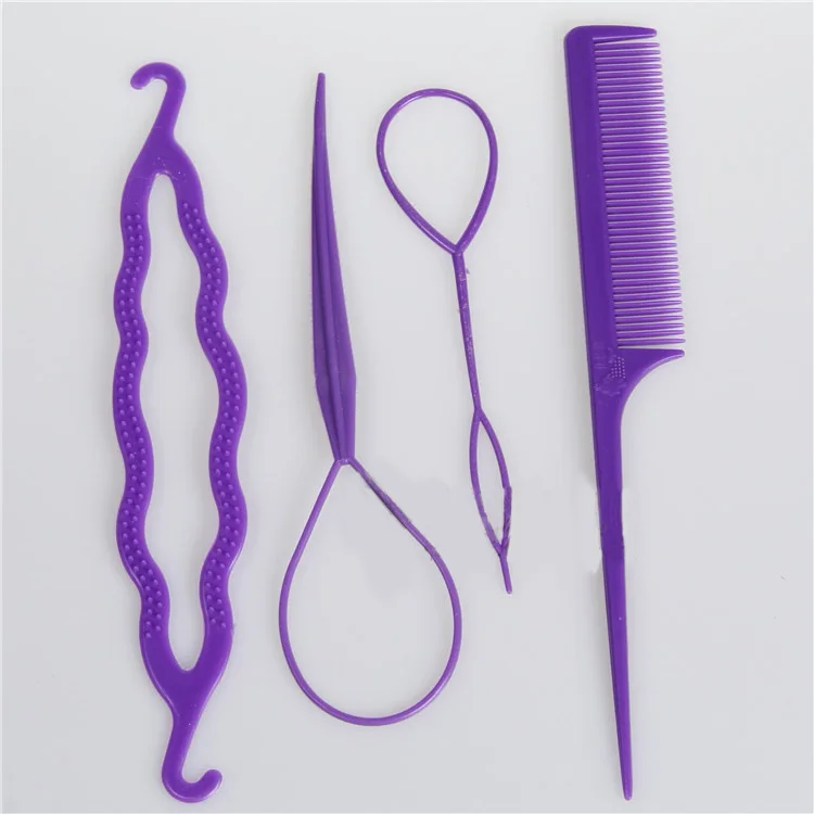 3pcs/set Magic Hair Braiding Twist Curler Styling Set Hairpin Holding Hair Braiders Pull Hair Needle Braiders Hairstyle Tools 3pcs/set Magic Hair Braiding Twist Curler Styling Set Hairpin Holding Hair Braiders Pull Hair Needle Braiders Hairstyle Tools
