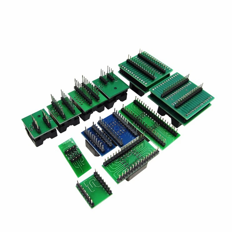 Mini Pro Tl866Ii Plus программист + 13 адаптеров Sop8 зажим 1 8 V Nand Flash 24 93 25 Mcu bios Eprom Avr