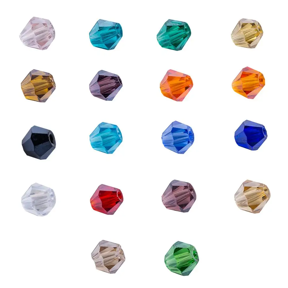 

2019 Handmade 1000 Pieces 4x5mm Rondelle Crystal Loose Beads Jewelry Making Supplies Spacer DIY Jewelry Drop Shipping