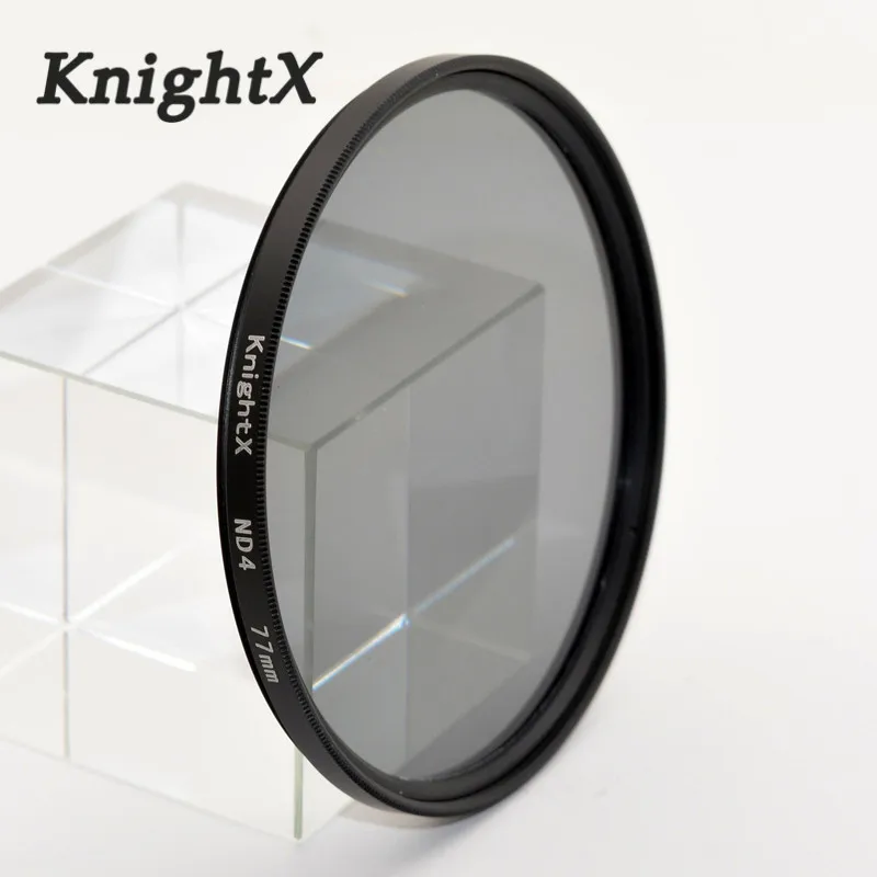 Цветной фильтр KnightX nd для sony nikon canon camaras filtros fujifilm lens obiettivi d700 alpha d3400 eos 500d светильник 52 мм 58 мм