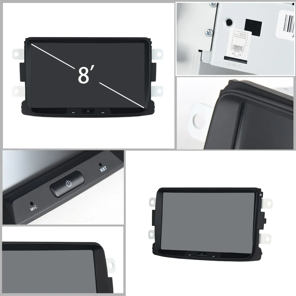 Clearance For Renault Dokker Dacia Duster Logan Sandero Android 9.0 Car Radio GPS Navigation Sat Navi Central Multimedia Head Unit 5