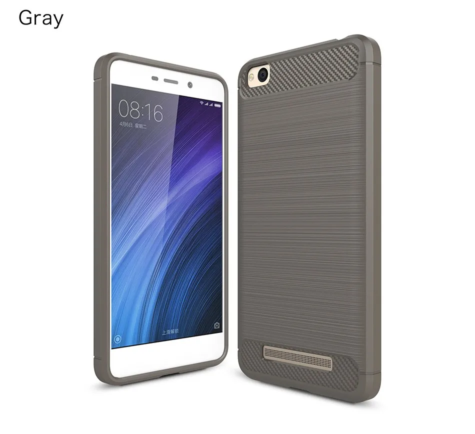 Icoque Anti Knock Cases For Xiaomi Redmi 4A Case Armor Xaomi 4X Soft Carbon Fiber Xio Redmi4A Cover For 4X 4A Case Xiaomi Redmi (9)