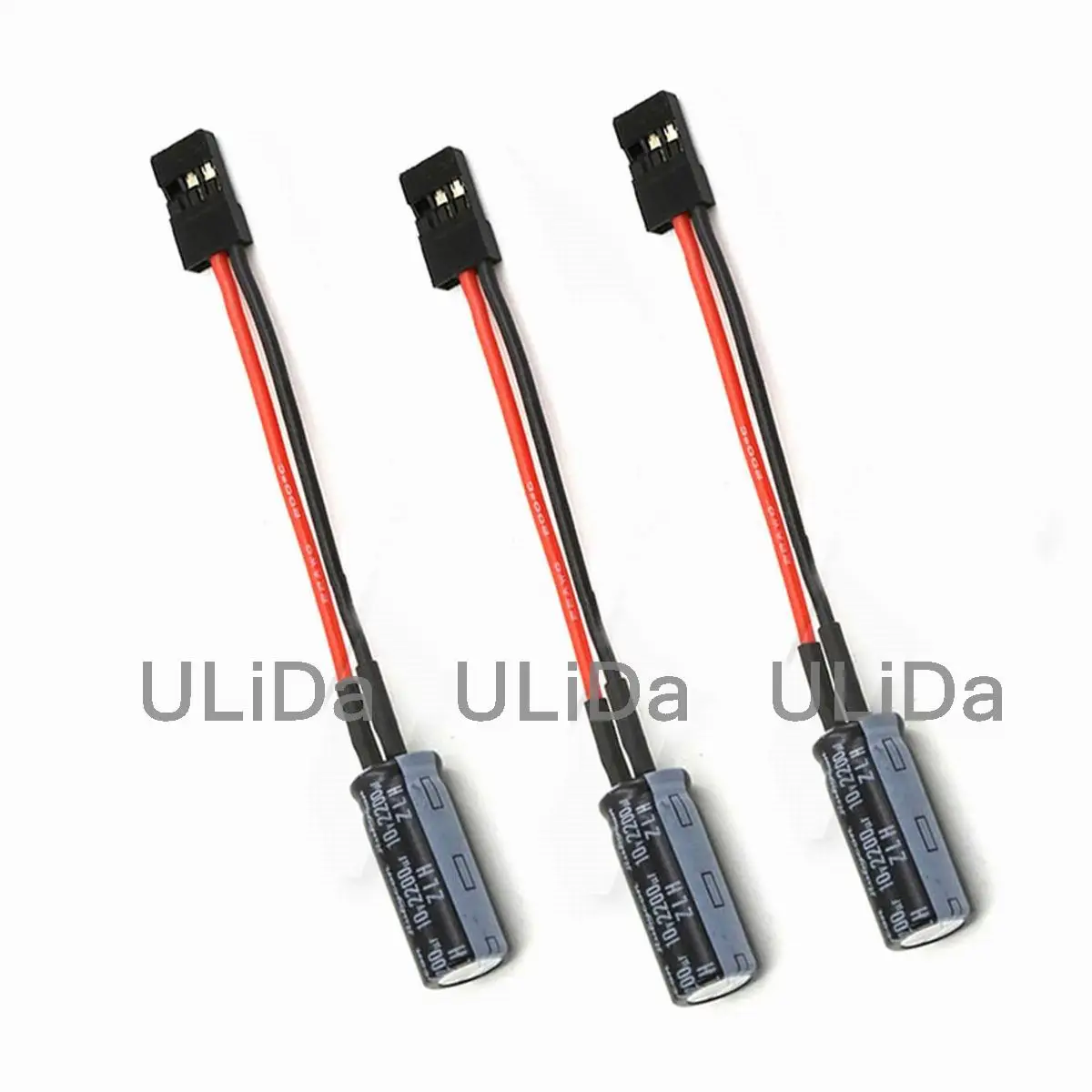 

3pcs Anti-interference capacitance 10v 3300uf For HSP 94123 Electric / Oil Rc Car