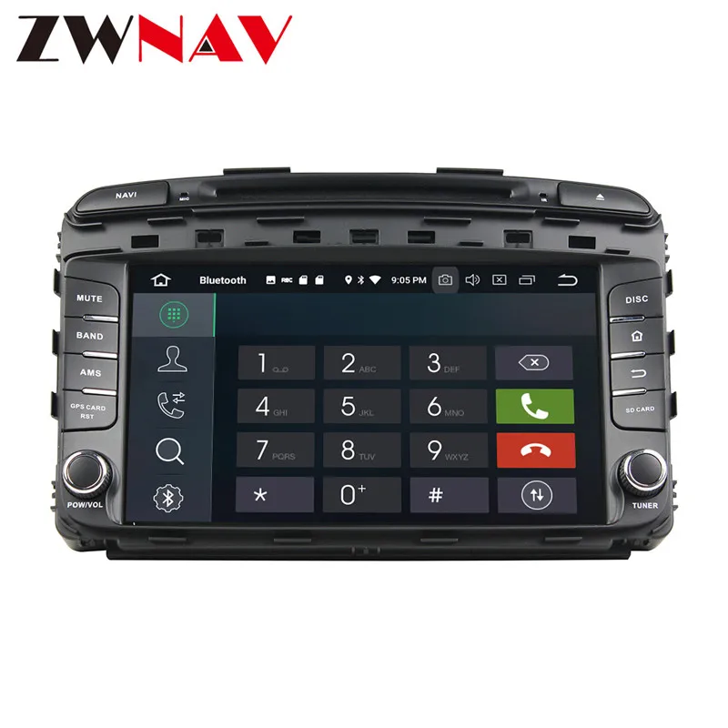 Best IPS Screen Android 8.0 4+32G Car multimedia Player head unit For Kia SORENTO 2015 GPS Navigation Radio Free Maps auto stereo BT 14