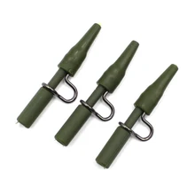 20 Сверхмощный ПК безопасная клипса с хвостовыми рукавами быстрая замена безопасная клипса комплект Карп рыболовные аксессуары Клеммная Снасть