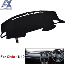 Чехол для приборной панели AX dashmatt, подходит для Honda Civic VTi-S VTi-L RS коврик для защиты от солнца