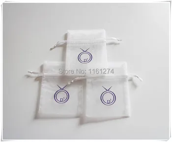 

Customized Logo Organza Gift bag Candy organza Bags Jewellry Package Pouch