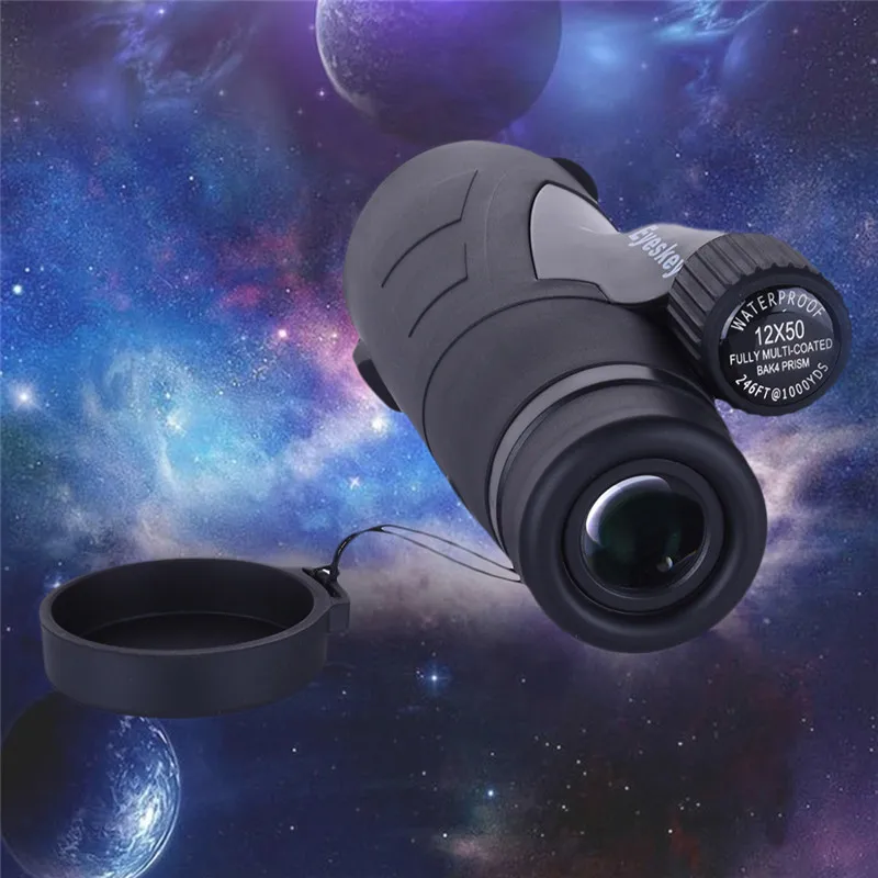 

New High Quality Adjustable 12X50 Focus Optic Lens Outdoor Travel Monocular Scope Binoculars waterproof Night vision telescope