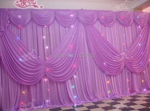 10ft*20ft Butterfly Backdrop Wedding Backdrop for Wedding Decoration Stage Backdrop with Detachable Swag