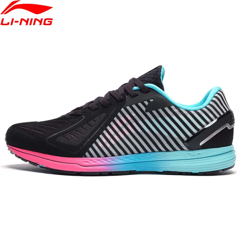 

LI-Ning Women MID RACING SHOES Professional Marathon Running Shoes Light Breathable Durable LiNing Sport Sneakers ARBN216 SOND18