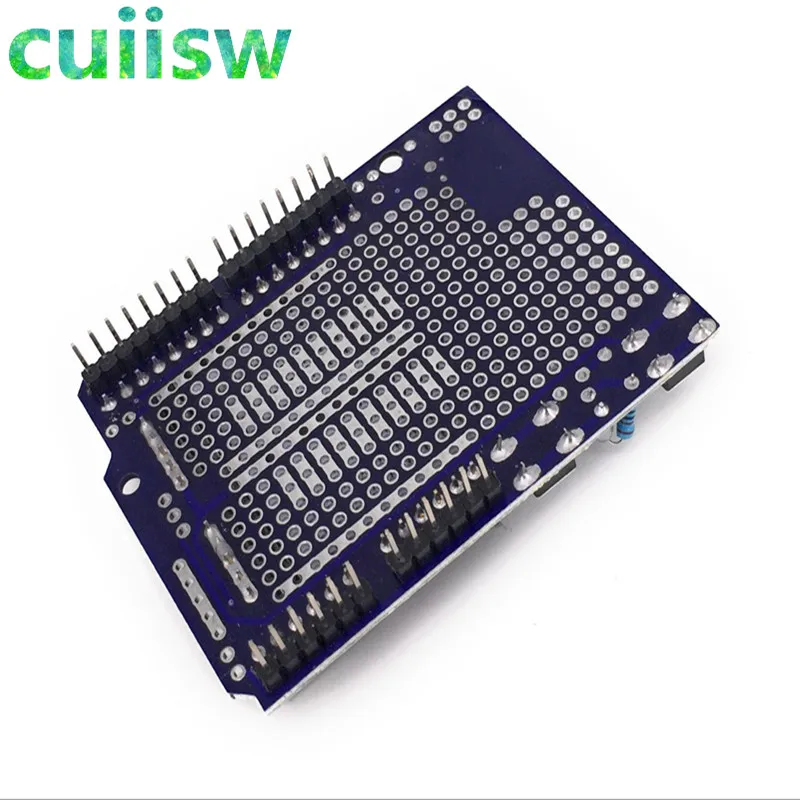 Scheda Di Espansione Prototipo Per Arduino - 3 Pezzi - Breadboard Esterna, LED E Pulsanti - Foto 3