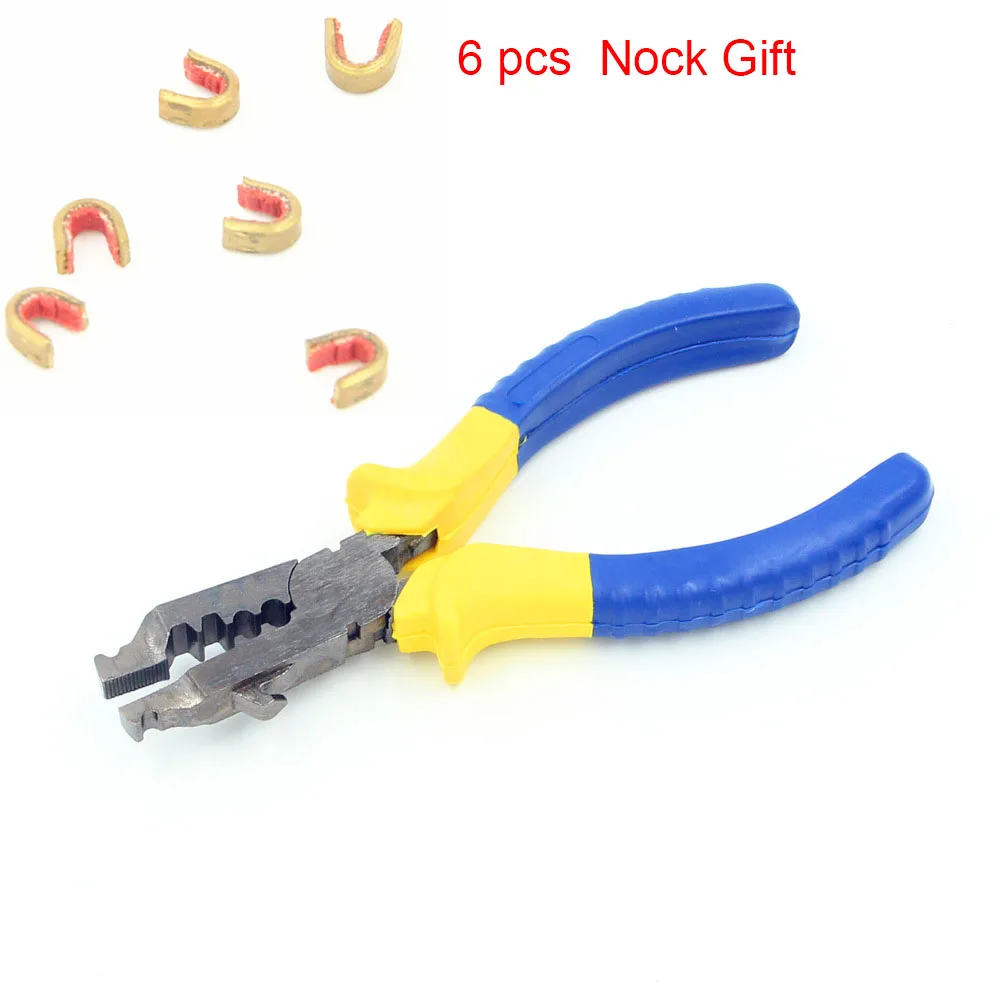Bogenschie/ßen Kupfer Bowstring Zangen Schnalle Compound Recurve Bow String Cut Repair Tool Bowstring Zangen