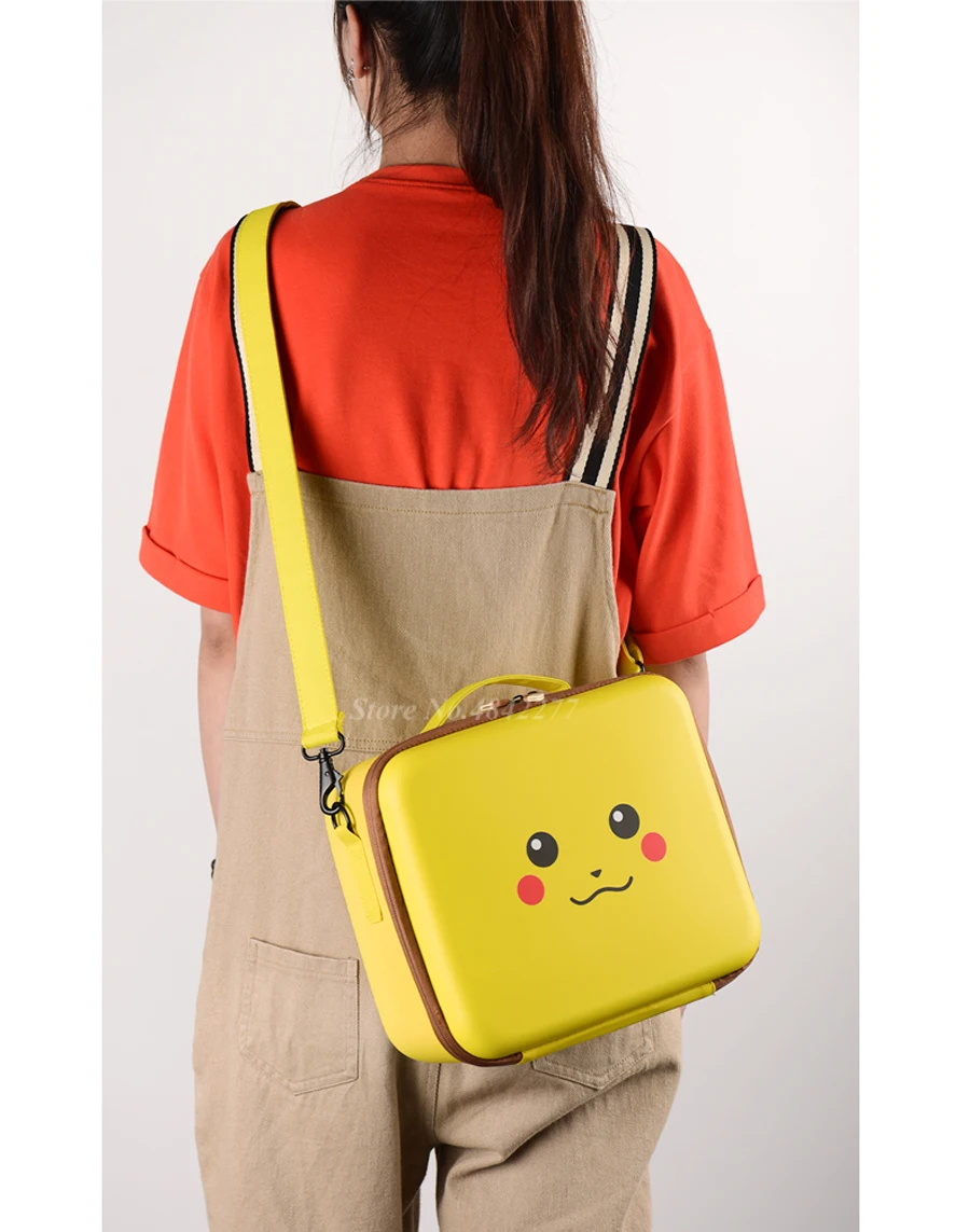 Чехол с переключателем Pikachus Zend, аксессуары, защитный чехол для хранения, большая сумка с Pokeball, сумки для игр