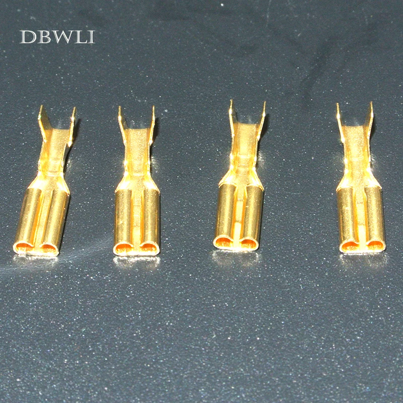 

100PCs 2.8mm Crimp Terminal Splice Female Spade Connector Splice