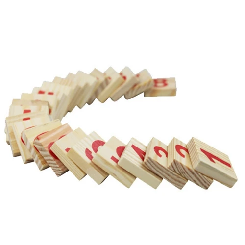 Montessori wooden puzzle children counts kindergartens mathematics teaching aids baby early education math toys digital stick 