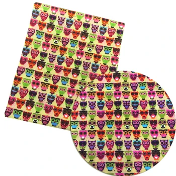 

David accessories 50*145cm fish scales owl Polyester cotton fabric for Tissue Kids home textile for Sewing,c2843