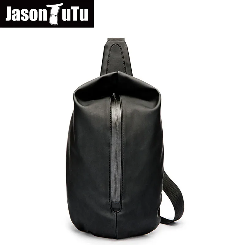 

JASON TUTU Crossbody bags for men Travel Riding Waterproof nylon messenger bag men Shoulder Sling purse pocket Chest Bags B690