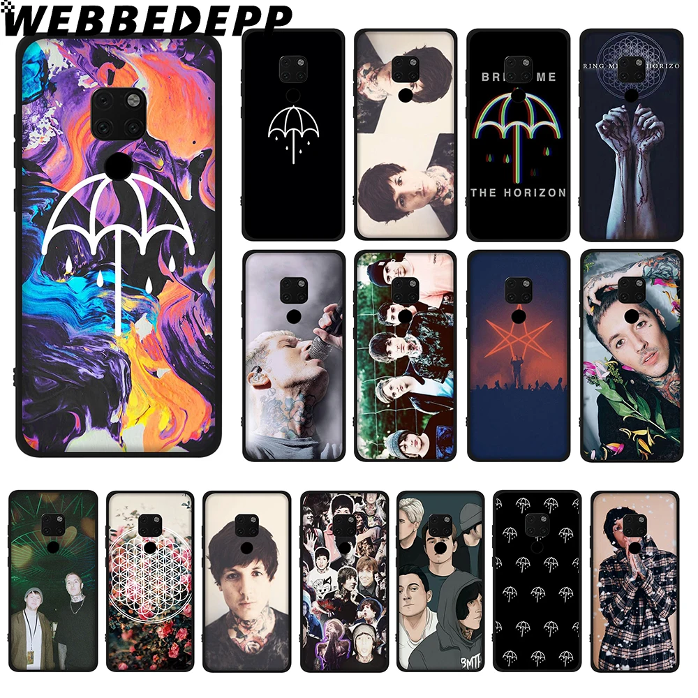 WEBBEDEPP BMTH Bring Me the Horizon мягкий чехол из ТПУ для Huawei Y6 Y7 Prime Y9 Mate 10 20 Lite Pro Nova 2i 3i 4|Бамперы|