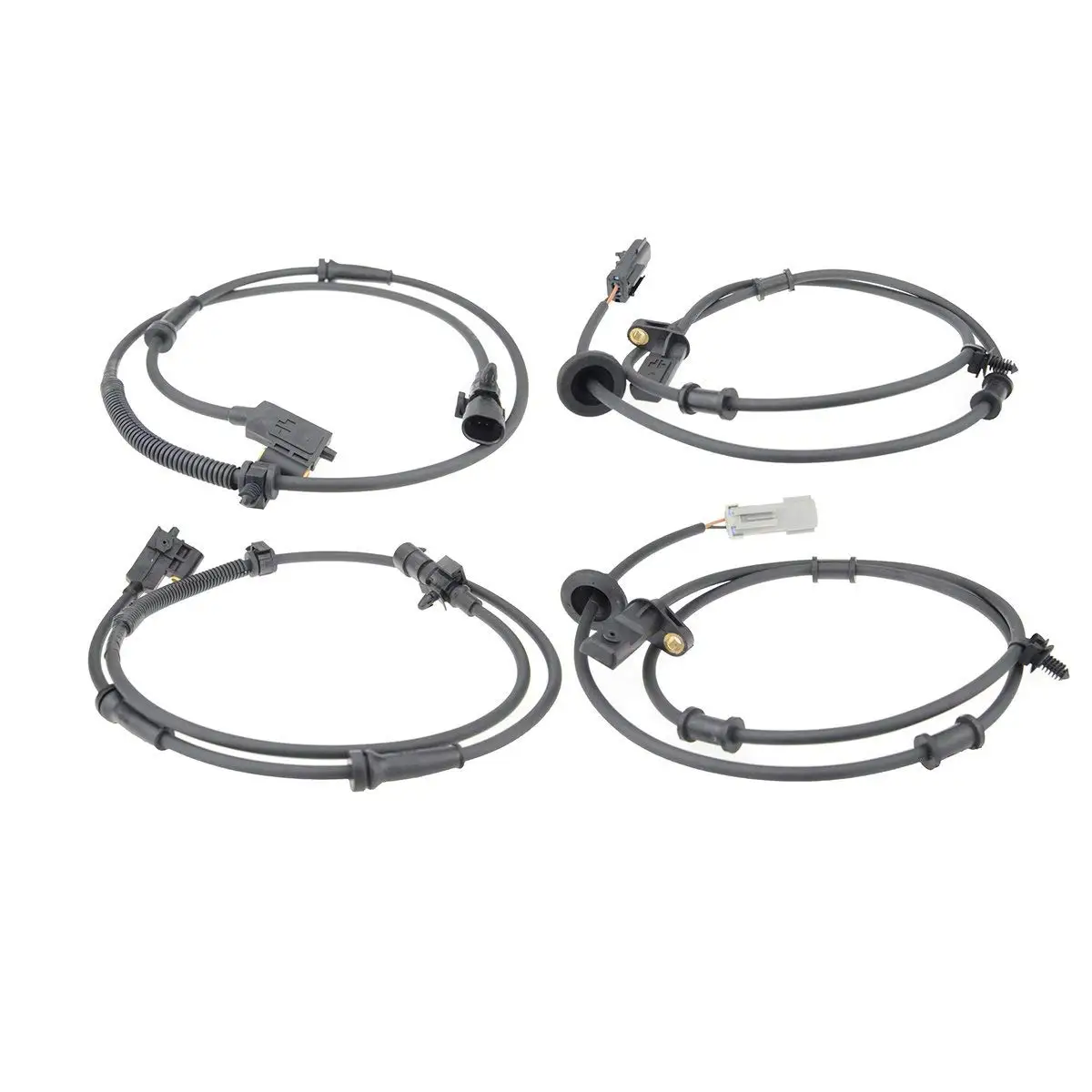 4x ABS Wheel Speed Sensor Fit Jeep Grand Cherokee 1999 2004 Front Rear