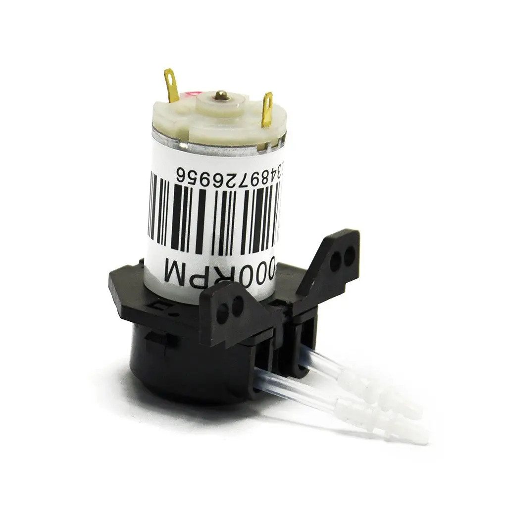 2019 Latest Dc 12v Dosing Pump Peristaltic Dosing Head With Connector