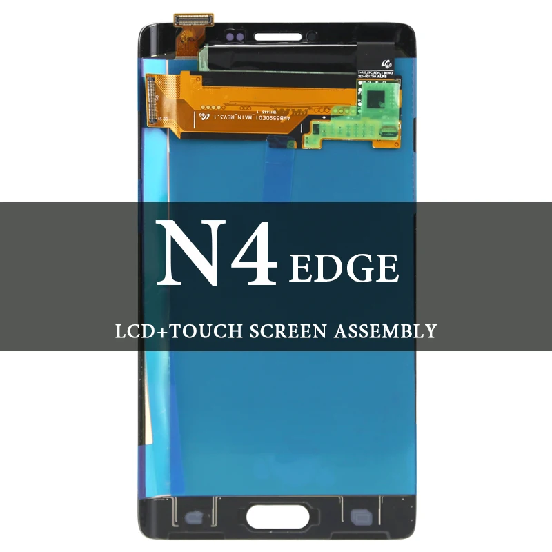 

Super AMOLED For Samsung Note 4 Edge N9150 N915F N915 LCD Display Touch Screen Assembly 5.6 Inch Digitizer For Samsung LCD