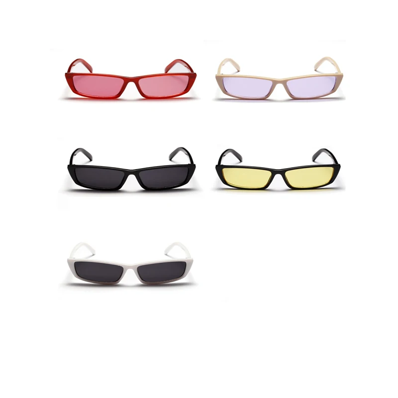 Kachawoo, маленькие прямоугольные солнцезащитные очки для женщин, модные, красные, белые, черные, солнцезащитные очки для дам, лето, uv400