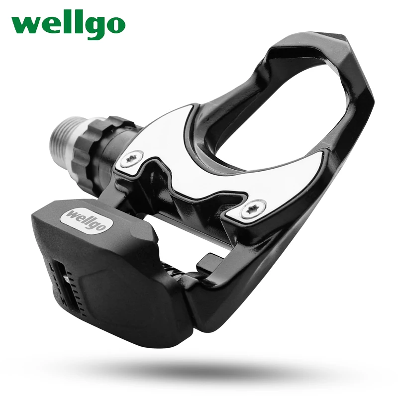 

Wellgo R302 Ultralight Road Bike MTB Bicycle Pedals All-alloy Cr Mo Steel Bearing Self-locking Clipless Bicicleta Pedal Cleats