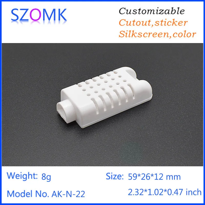 szomk small plastic enclosure electronics project box instrument enclosure control box Humidity sensor smoke detector (12).jpg
