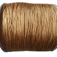 0,8 мм нейлоновый шнур с плетением цвета хаки+ аксессуары для ювелирных изделий веревка макраме браслет Бисероплетение шнуры 200 м/рулон