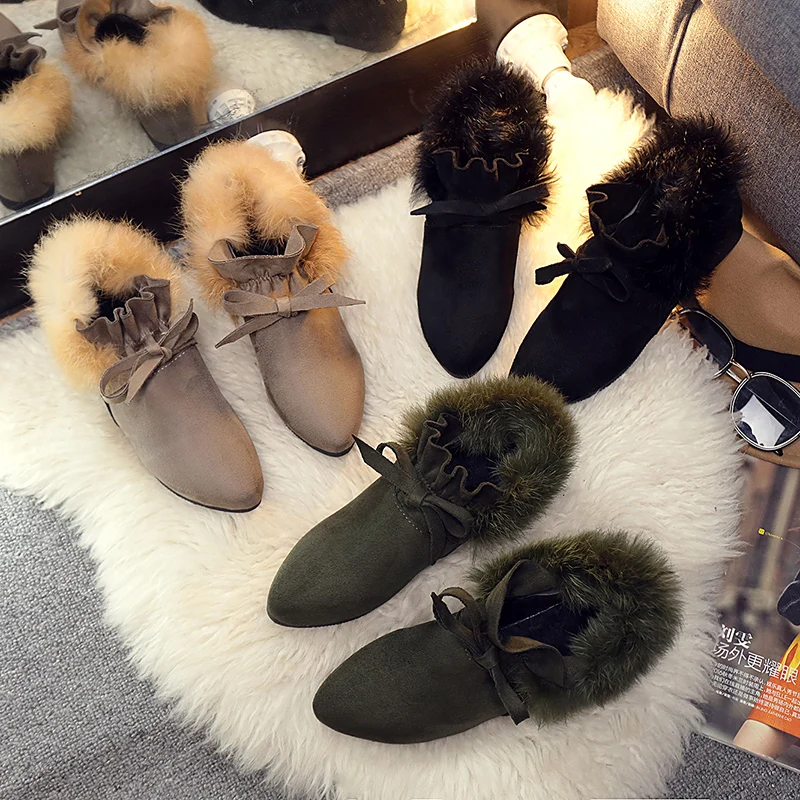 designer fur boots