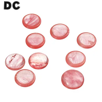 

DC 20pcs/lot Big Watemelon Crystal Quartz Cabochon Dome Beads 10/12/14/16/18/20mm fit DIY Necklace Bracelet Jewelry Making F5423