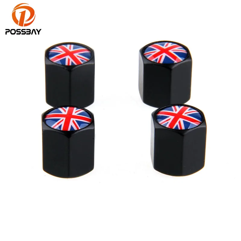 POSSBAY Tyre Wheel Stem Air Valve Caps Car Tire Valve Caps Auto Truck
