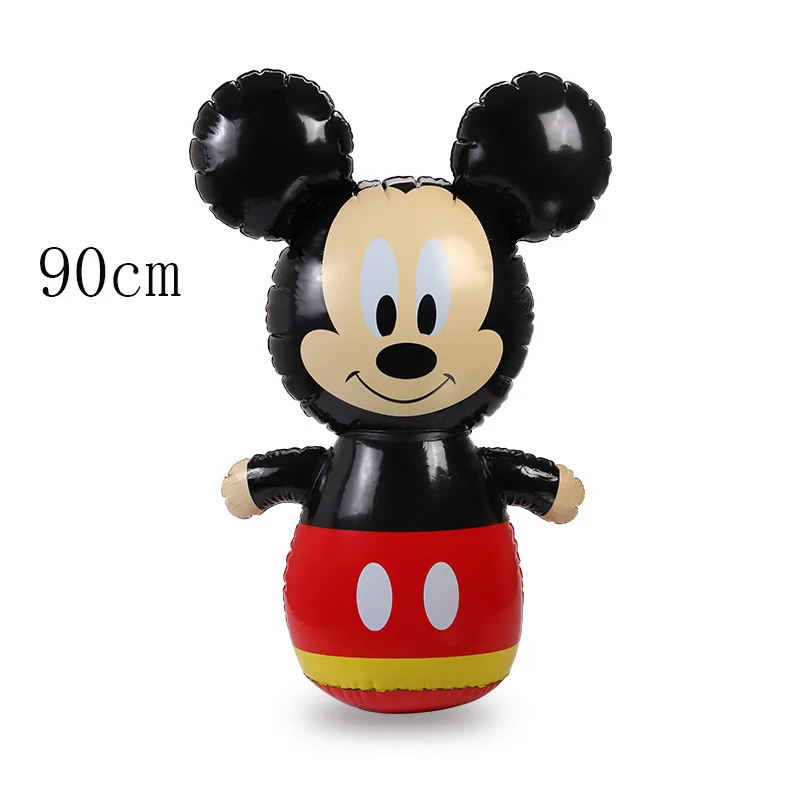 Disney Mickey PVC Inflatable Toys 90cm Inflatable Mouse Tumbler inflatable Roly-poly Toy (0)