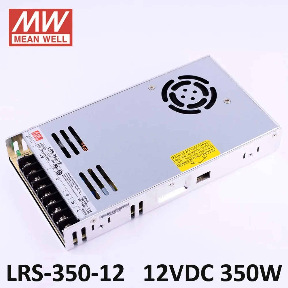 Подлинный источник питания Meanwell LRS 350 12 с одним выходом Вт в 29 а Mean well|Импульсный