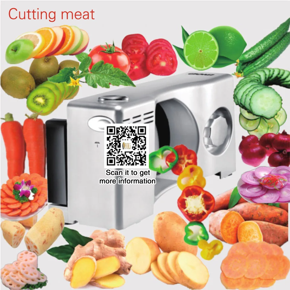 Slicers for meat fruit and vegetable,cutting machine  7