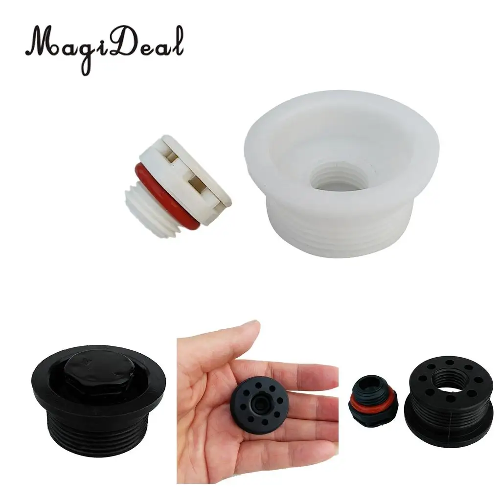 MagiDeal Waterproof SUP Stand Up Paddle Board Surfboard Auto Air Vent Plug with O-Ring Water Sports Surfing Bodyboard Accessory