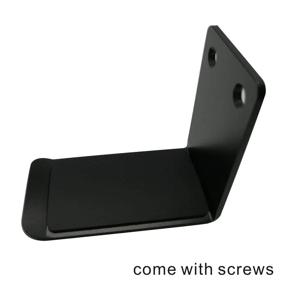 Headphone Holder Stand Earphone Headphone Headset Wall Mount Desk Hanger Hook Stand For Clamp With 3M Adhesive and Screw