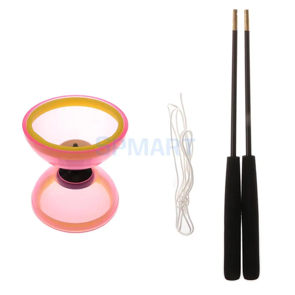 High Performance Diabolo Professional Chinese Yoyo with Handsticks & Strings Juggling Toys