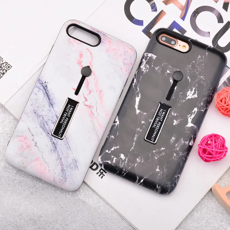Ollivan Marble Case For iphone Xs Max Case Silicone Phone Holder Stand Cover Case For iphone Xs Max XR Xs X 7 8 6 6s Plus Coque (6)