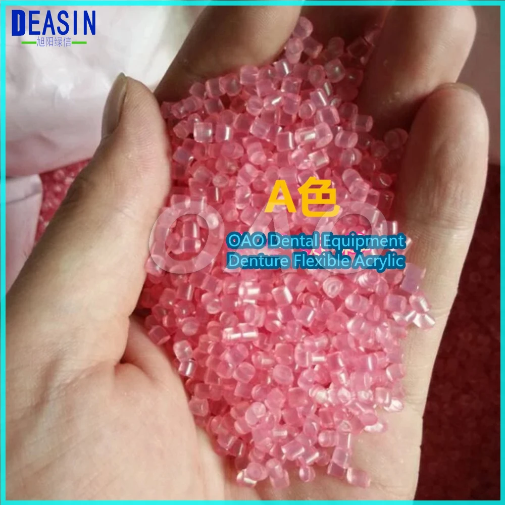 Protesi Per Laboratorio Odontotecnico 1Kg Materiale Flessibile Per Protesi Flessibile In Acrilico Sfuso Colore Rosa Materiale Dentale Colla Invisibile