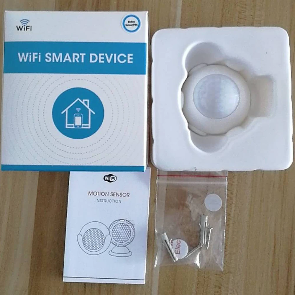 Smart Life батарея питание Wi Fi туя движения PIR сенсор детектор сигнализации дома системы работать с IFTTT