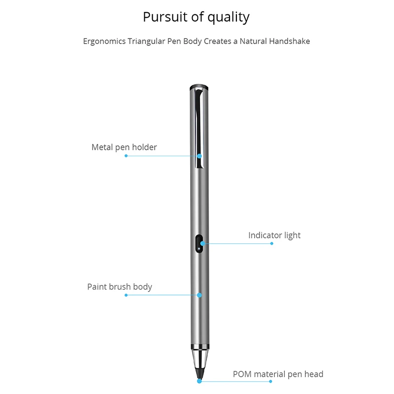 Стилус для Apple iPad Pencil, смартфон, стилус для iPad pro, стилус для планшета Android Galaxy S4/S3 Surface pro 4/6