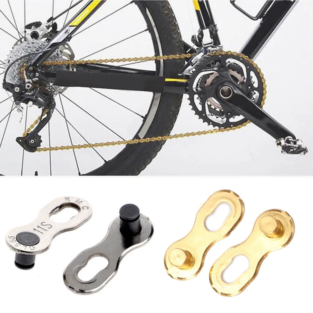 

2Pcs Portable Bicycle Chain Master Link Joint Connector 11 Speed Quick Clip New Cepillo Cadena Protector #ZH