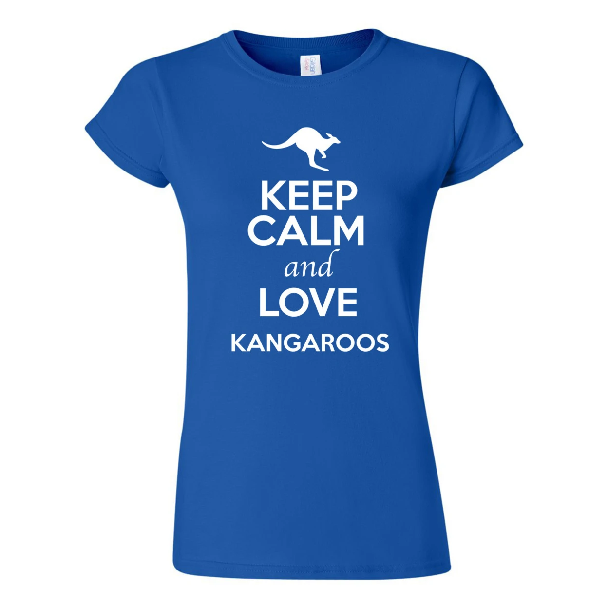 Junior Keep Calm And Love Kangaroos Animal Lover Humor T-Shirt Tee 2366 (4)