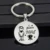 TE quiero PAPAI Keychain 2019 Mais Novo Disco Pingente YP6862 Keycahins Melhor Presente para O Pai