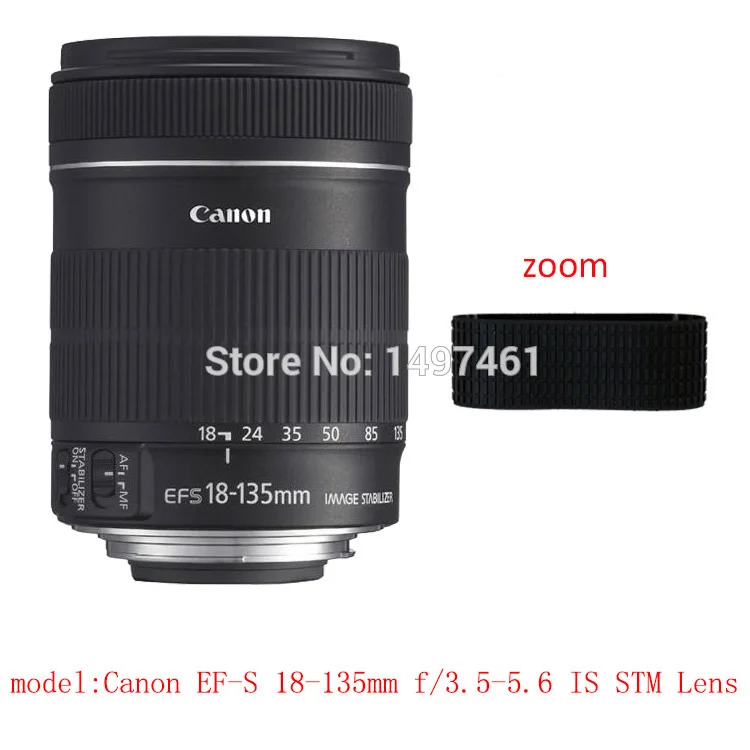 Резиновое кольцо для зума объектива/запасной резиновый захват Canon EF-S 18-135 мм f/3 5-5 6
