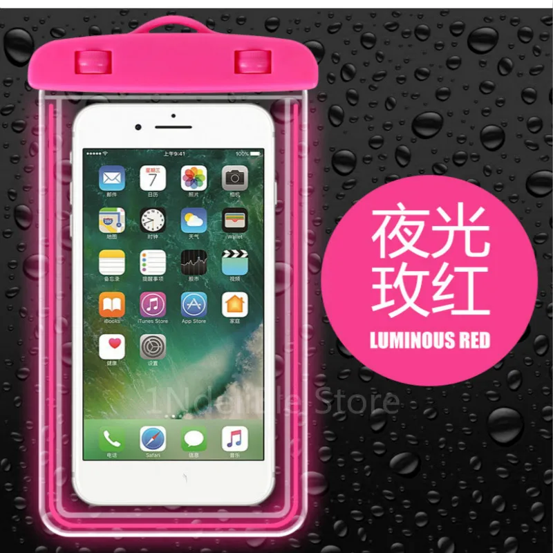 Подводный чехол для телефона сухая сумка водонепроницаемый чехлы iphone X XS 7 6 Plus