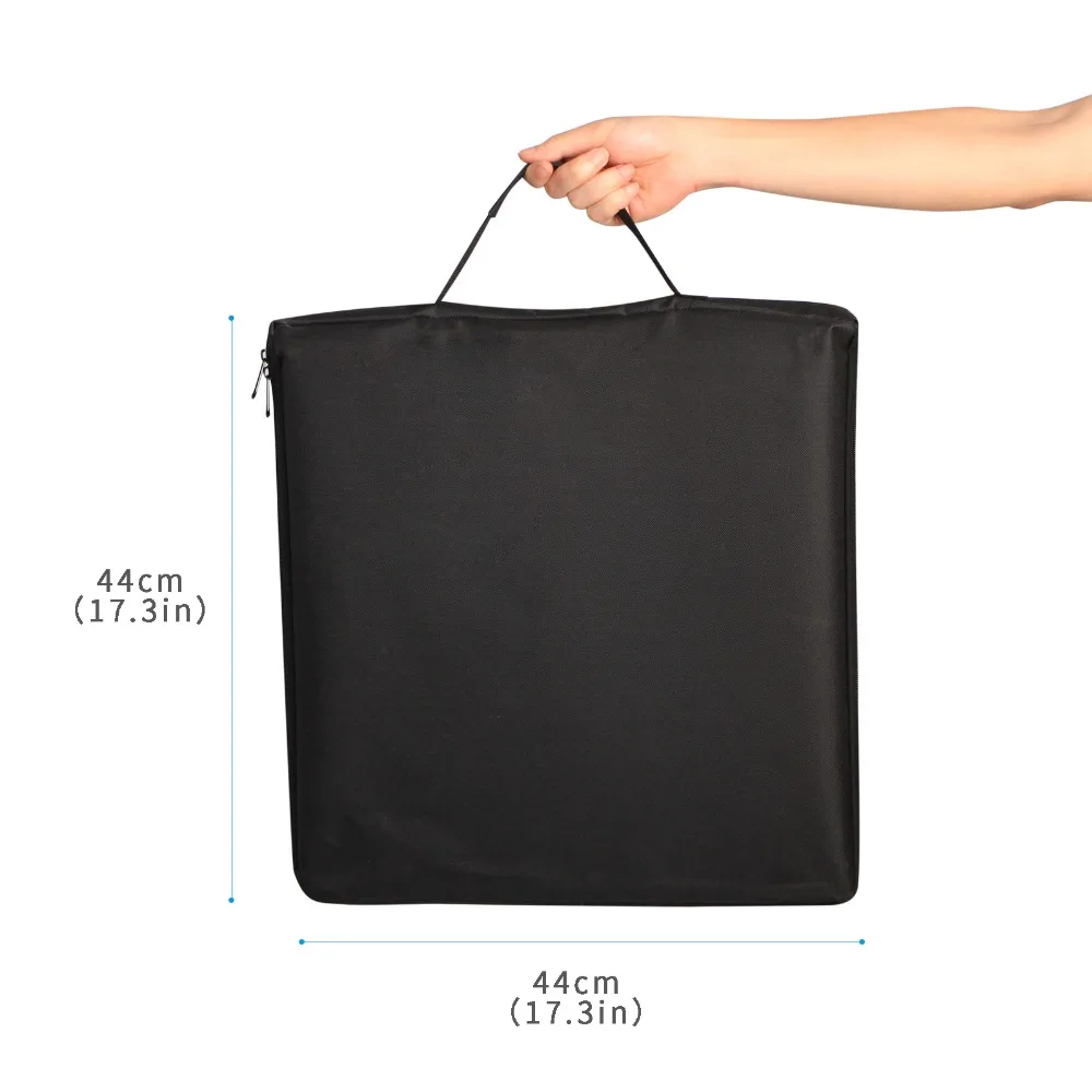PVC 40x40cm Mini Desktop Shooting Studio Lighting Box Foldable Softbox Photography Studio With SMD LED Light (11)