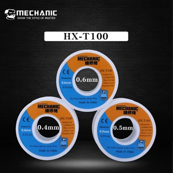 

Mechanic Tin Lead Rosin Core Solder Wire 0.4mm 0.5mm 0.6mm Flux Welding Low Melting Point Soldering Iron Wires PCB Repair Tool